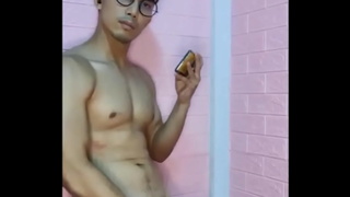 Thai boy hot cum
